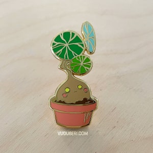 Plant people - Stephania erecta / Stephania pierrei (Pot version) - Enamel Pin