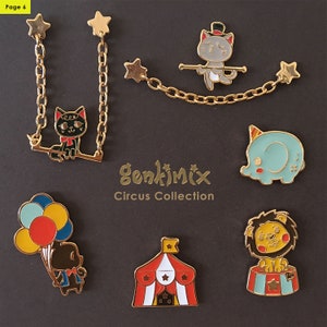 Circus Collection Complete Set - Enamel Pin