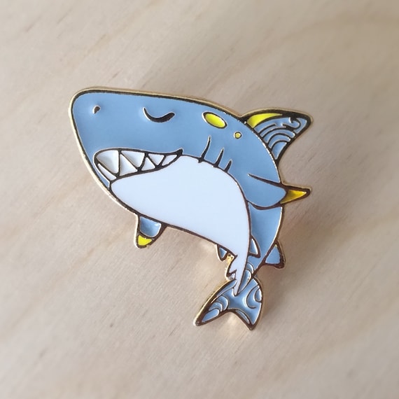 J IS FOR JELLYFISH ENAMEL LIMITED EDITION PIN BY VUDUBERI