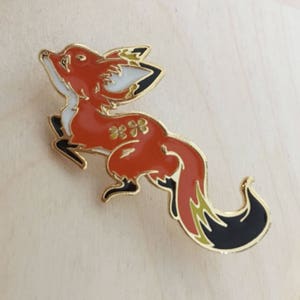 Fox Forest Spirit - Enamel Pin
