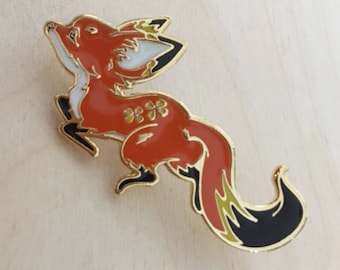 Fox Forest Spirit - Enamel Pin