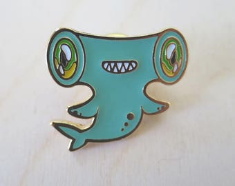 Shark Hammerhead - Enamel Pin