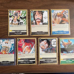 3d One Piece Cards - Etsy