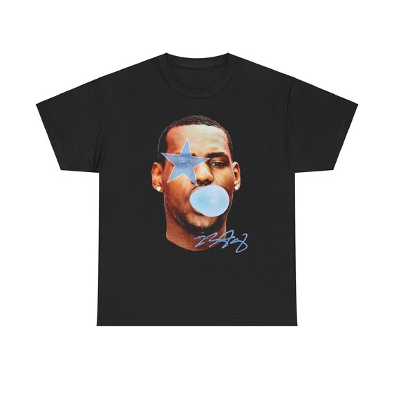 Lebron James Blowing Bubble Vintage Tee Etsy
