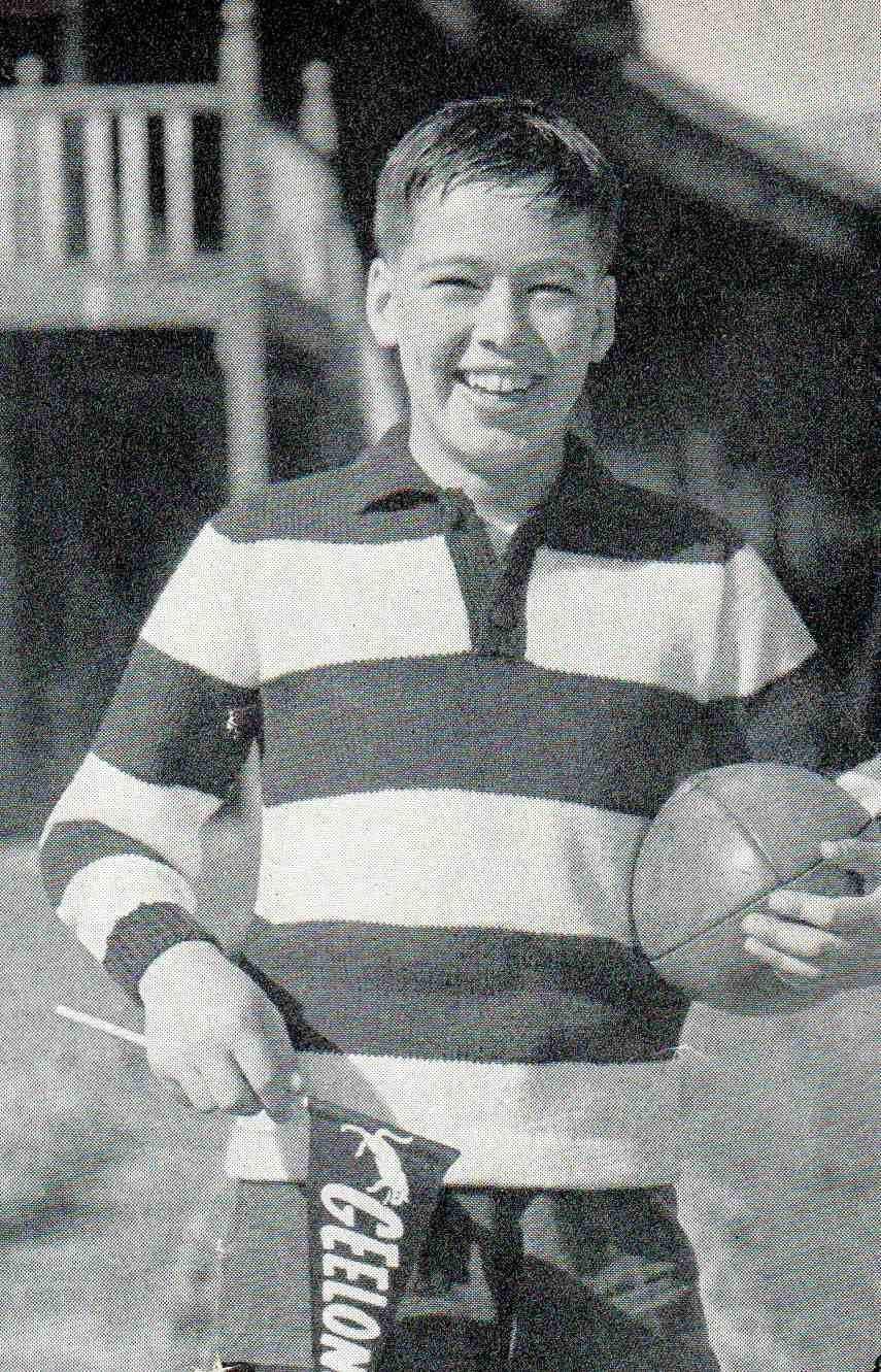 Écharpe Vintage Irlande – Rugby / Football – Rétro – Vert