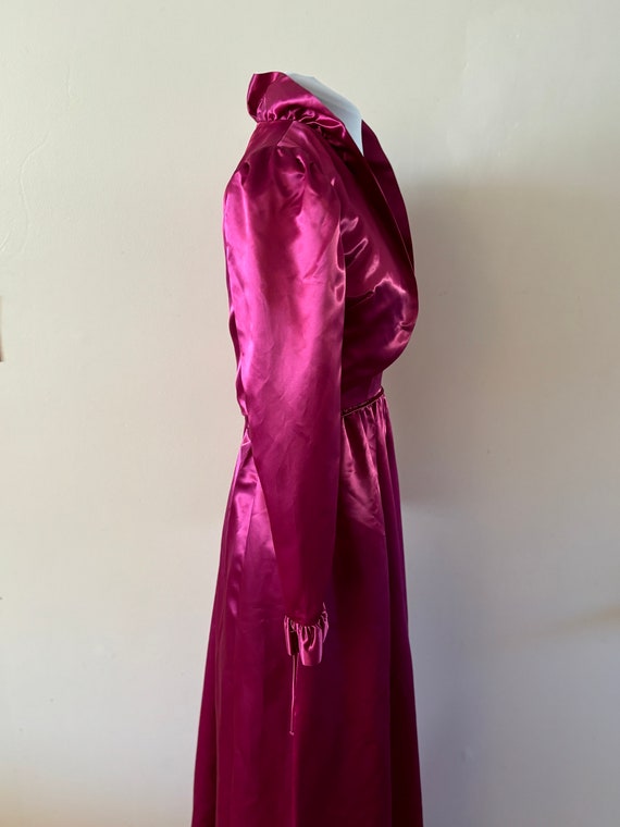 Vintage Raspberry Gown XXS 1980s formal - image 5