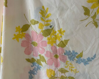 Floral sheets set Vintage 1970s