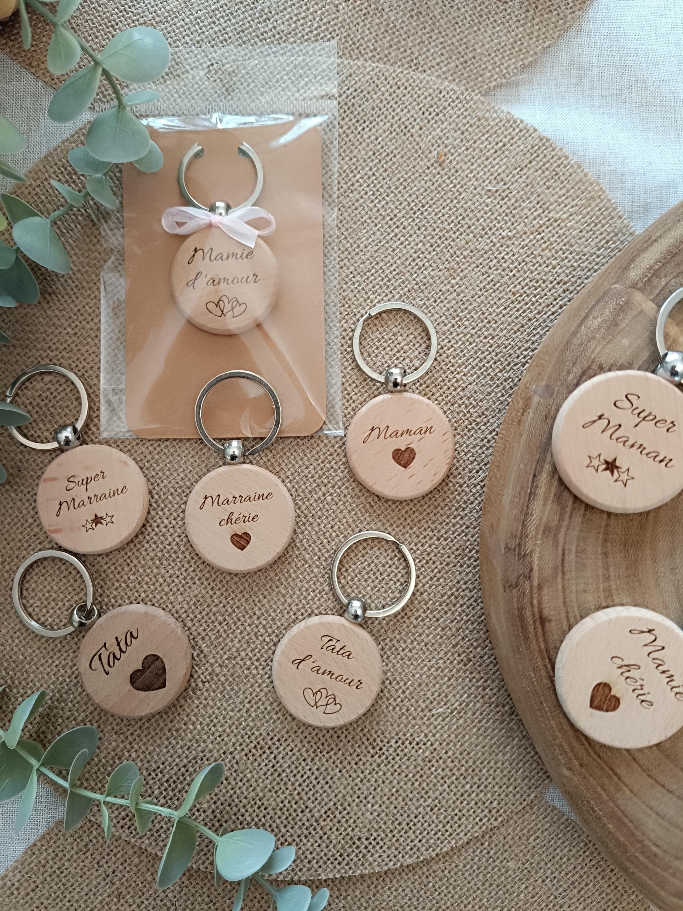 Portachiavi per zia regalo di Natale per zia regalo