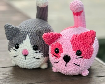 Loaf Cat Crochet Pattern Bundle: No-sew Amigurumi (PDF)
