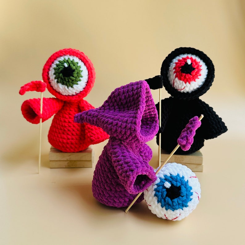 Bundle 2-in-1 Grim Reaper crochet pattern PDF tutorial