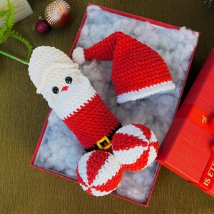 Santa Claus Christmas crochet pattern bundle PDF