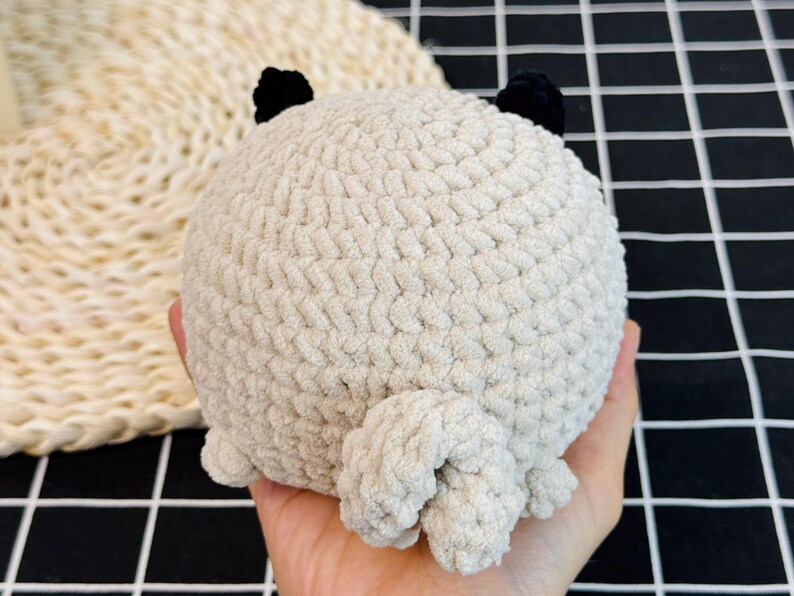 Cute and cuddly loaf-shaped dog amigurumi tutorial