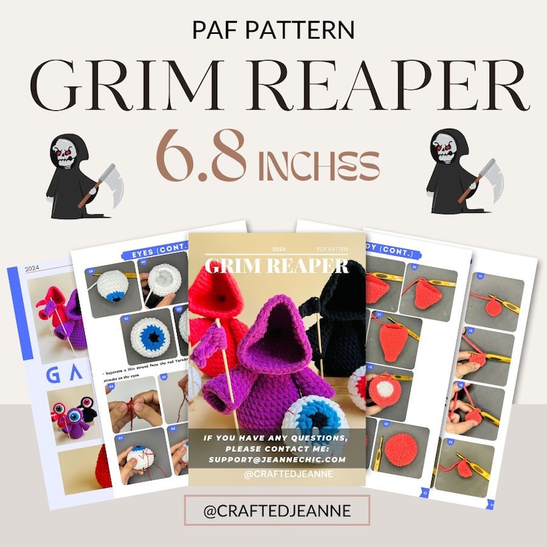 Unique and fun Halloween crochet pattern collection