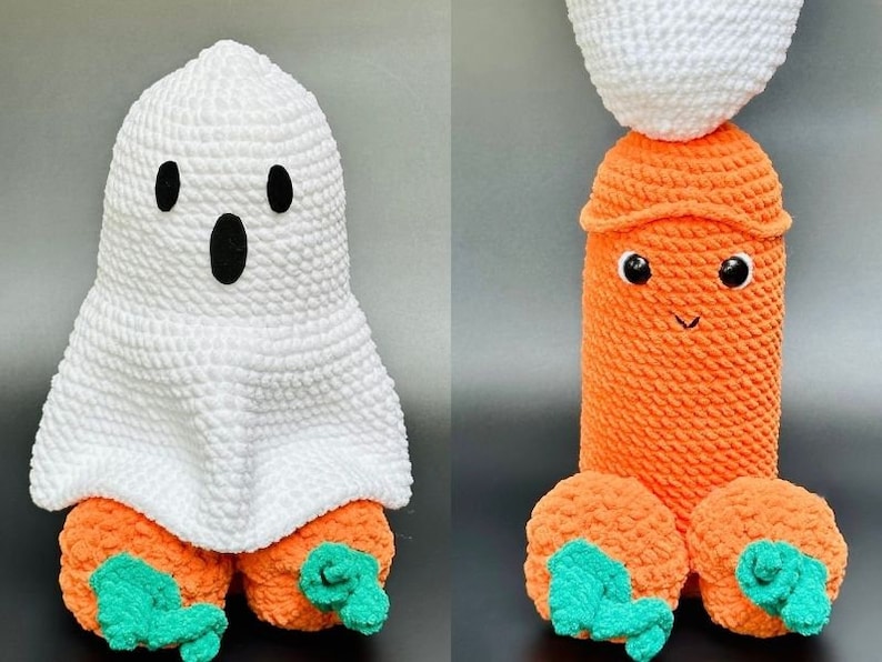 Crochet Pattern Giant Halloweenie