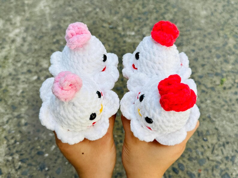 No-sew lovebird and heart crochet pattern for beginners
