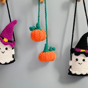 Halloween Crochet Pattern Collection: Witch Hats, Pumpkins, Ghosts (PDF Download)