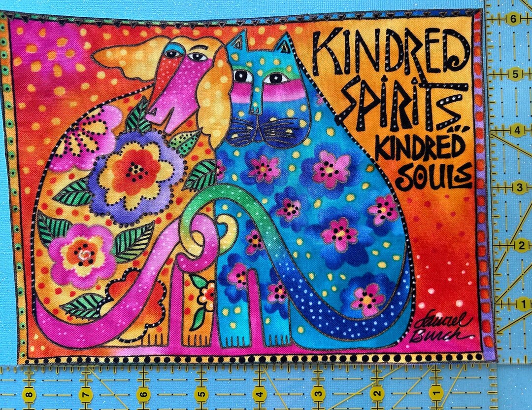 Appliques Laurel Burch Felines and Canines, Fanciful Felines, Kindred