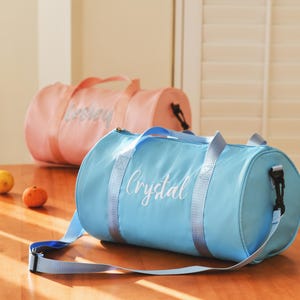 Personalisierte Tanztasche, personalisierte Tanztasche mit individuell gesticktem Namen, perfektes Geschenk für Jugendliche, Tänzer, Turnerinnen, Cheerleader