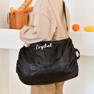 Yoga Seesack, personalisierte Workout Tasche, bestickter Sportbeutel, personalisierte Reisetasche, Reisetasche,bestickter Sportbeutel