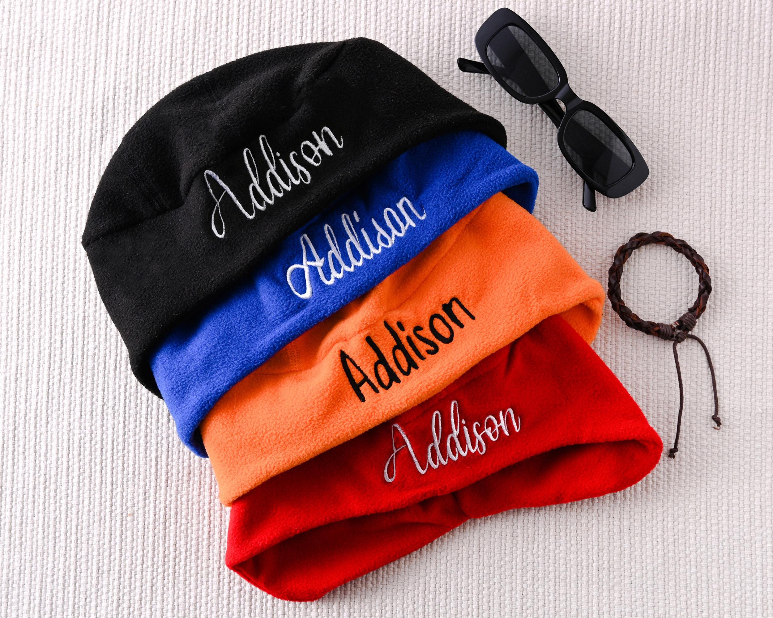 Personalized Embroidered Beanie Winter Hat,Embroidered Beanie Hat,Personalized Unisex Warm Beanies for Men and Women,Birthday Gift for Her