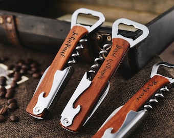Personalized Bottle Openers - Wedding, Bachelor Party Souvenirs - Customized Beer and Wine Bottle Openers, Groomsmen Gifts