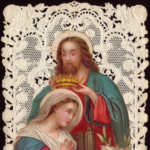 Saint Family V28 Poster Print Art Home Wall Decor Catholic Painting