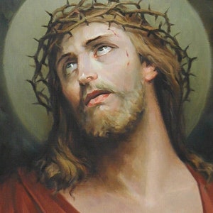 Jesus Christ V38 Poster Print Art Home Wall Decor Catholic Painting