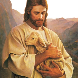 Jesus Christ V3 Poster Print Art Home Wall Decor Catholic Painting