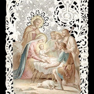 Saint Family V25 Poster Print Art Home Wall Decor Catholic Painting