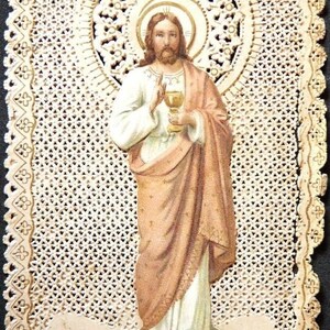 Jesus Christ V21 Poster Print Art Home Wall Decor Catholic Painting