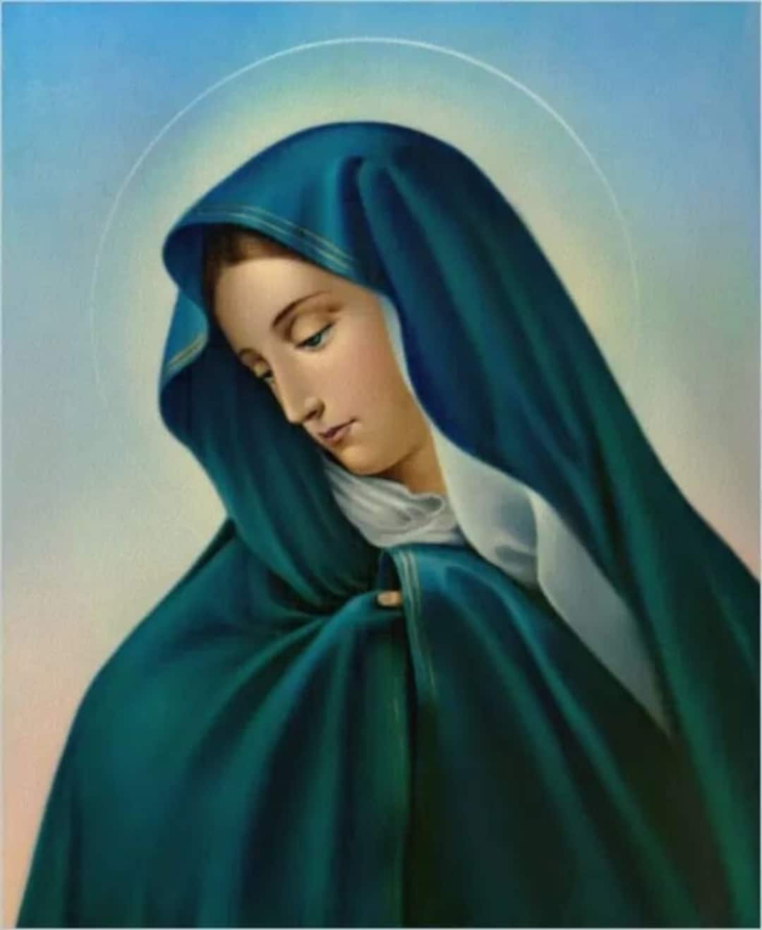 Our Lady of Sorrow V8 Poster Print Art Home Wall Decor Catholic ...