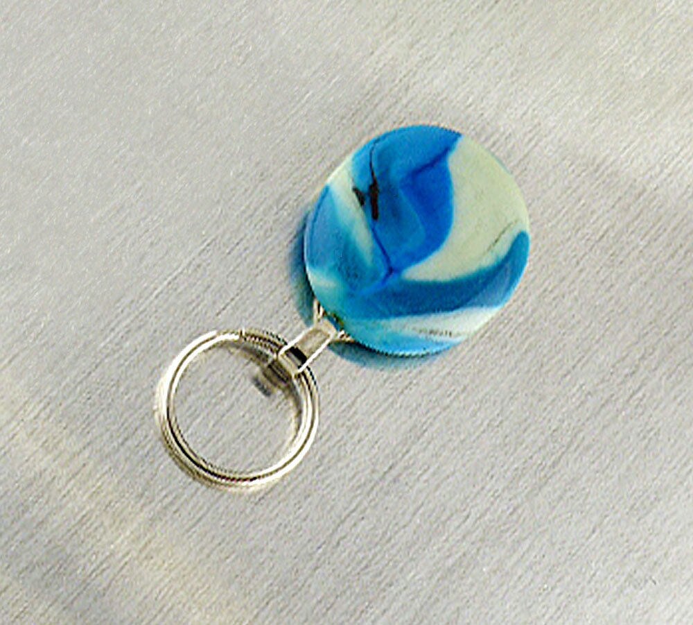 Blue Decorative ID Badge Holder & Eyeglass Etsy