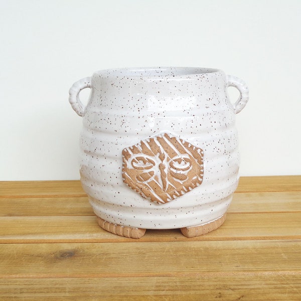 Stoneware Utensil Holder Etsy