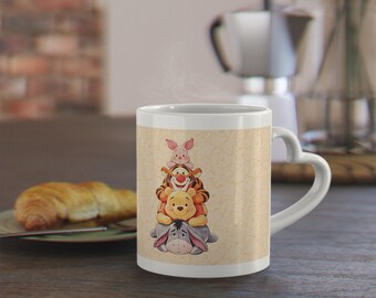 Winnie Stack Mug |, Tigger, Piglet & Eeyore Ceramic Mug