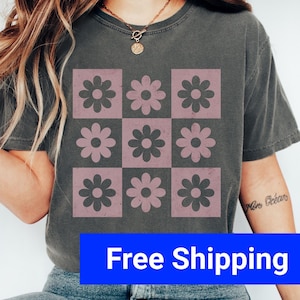 Taupe Graphic Tee - Etsy