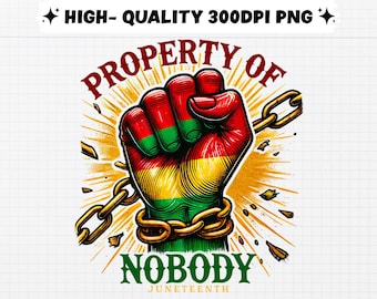 Juneteenth PNG, Black History Tee Design, Freedom Celebration 1865, Free-ish Quote - Digital Download for T-Shirts & Crafts