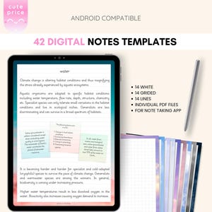 Samsung Notes Templates: Digital Planner, Grid & Lined Notes (PDF Download)