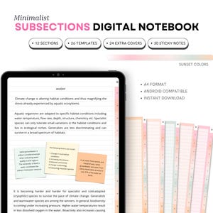 Samsung Notes Digital Notebook: Rainbow Sticky Notes - Covers