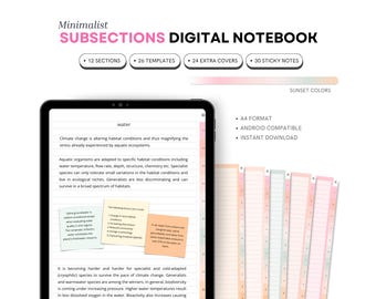 Samsung Notes Digital Notebook: Rainbow Sticky Notes - Covers