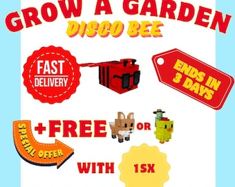 Disco Bee | Grow a Garden