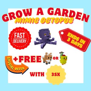 Mimic octopus | Grow a Garden