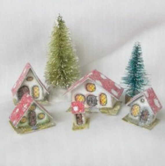 Download Free Diy Digital File And Tutorial To Make Your Own Vintage Putz Etsy SVG DXF Cut File