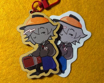 Builderman 3” Wood Keychain