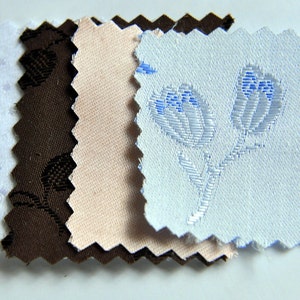 swatches for corset/gown package