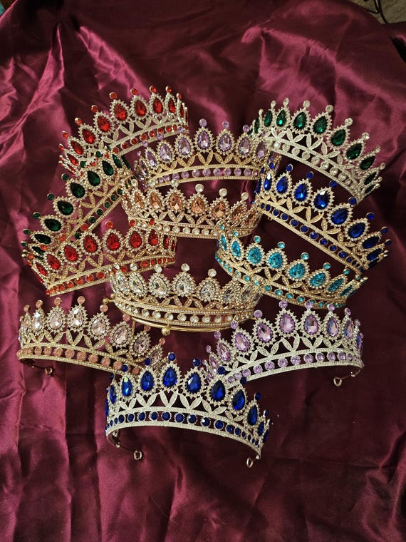Crystal Crown Silver Crystal Tiara Princess Wedding Tiara Wedding Crown Sweet 16 Crown Birthday Crown with Initials