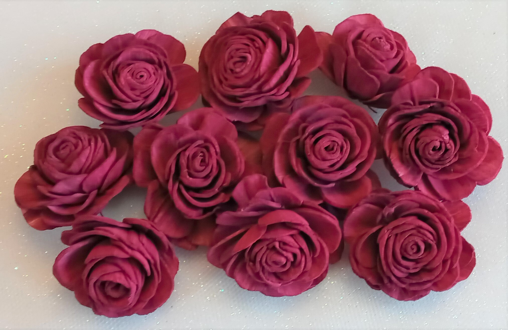 Sola Wood Beauty Rose / Set of 10 / Sola Wood Flowers / Etsy