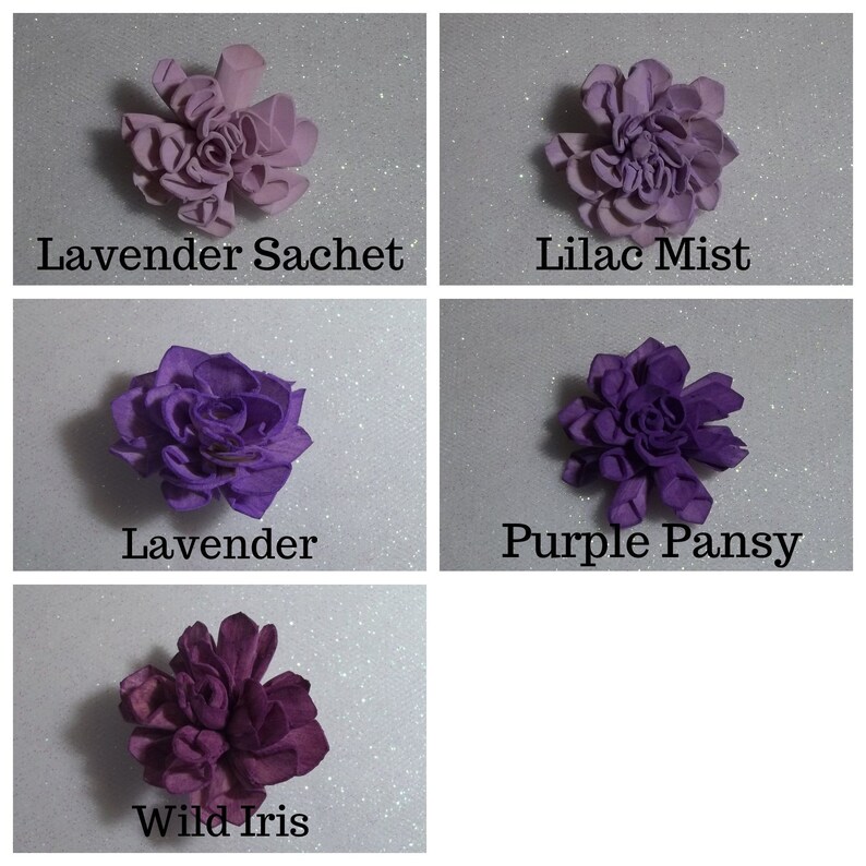 Sample Painted Colors for Sola Wood Flowers/twist or Dahlia Etsy