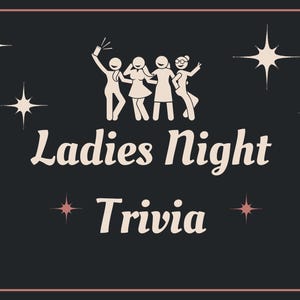 Ladies Night Trivia Game | Printable & PowerPoint Trivia Game