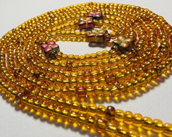 Golden Butterfly Waist Beads