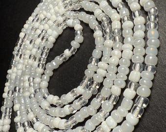 Snowfall Whisper Waist Beads